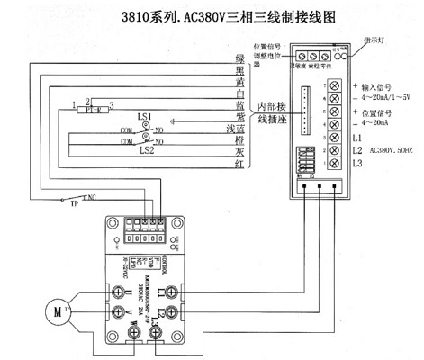 電動執行器接線圖