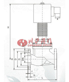 帶散熱片電磁閥結(jié)構(gòu)圖